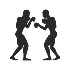 KİCKBOKSCU FOLYO STİCKER