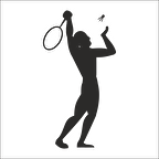 TENİSCİ FOLYO STİCKER