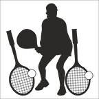 TENİSCİ FOLYO STİCKER