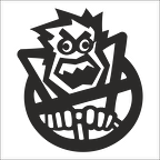 TRAFİK CANAVARI FOLYO STİCKER