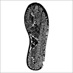 AYAKKABI İZİ FOLYO STİCKER