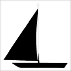 YELKENLİ TEKNE FOLYO STİCKER