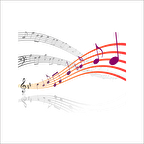 MÜZİK NOTASI FOLYO STİCKER