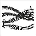 MÜZİK NOTASI FOLYO STİCKER