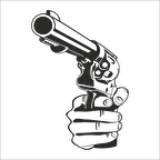 SİLAHLAR FOLYO STİCKER