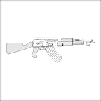 SİLAHLAR FOLYO STİCKER