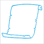 YAZI ALANI FOLYO STİCKER