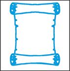 YAZI ALANI FOLYO STİCKER