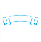 YAZI ALANI FOLYO STİCKER