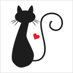 KALPLİ KEDİ  FOLYO STİCKER