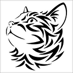 KEDİ  FOLYO STİCKER