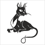 KEDİ  FOLYO STİCKER