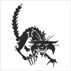 KEDİ  FOLYO STİCKER