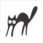 KEDİ  FOLYO STİCKER