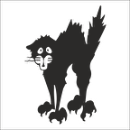 KEDİ FOLYO STİCKER