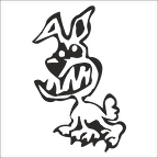 KÖPEK FOLYO STİCKER