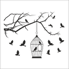 KUŞLAR  FOLYO STİCKER