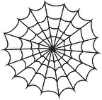 ÖRÜMCEK AĞI FOLYO STİCKER