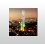 Camdan Bina Kanvas Tablo