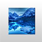 Mavi Yansıması Kanvas Tablo