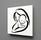 BEBEĞİNE SARILAN ANNE