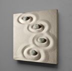 GRİ SPA TAŞLAR TEMALI KANVAS TABLO