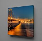 İSTANBUL BOĞAZ KÖPRÜSÜ IŞIKLI MANZARA