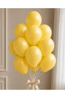 Latex Balon Seti 10'lu- Sarı