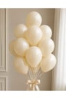 Latex Balon Seti 10'lu- Krem