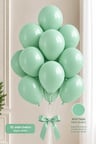 Latex Balon Seti 10'lu- Mint Yeşili