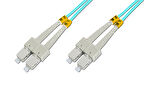 Beek SC - SC Fiber Optik Patch Kablo, Multimode OM 3 50/125 Duplex, 3.0mm, LSZH, 3 metre