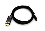 Beek USB Tip C &lt;-&gt; HDMI Görüntü Adaptörü, USB Tip C Erkek &lt;-&gt; HDMI A Erkek, 4K@60Hz, Altın Kaplama, 2 metre&lt;br&gt;
Beek TYPE C M/HDMI A M,4K@60Hz,Gold,2M