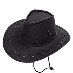 Çocuk Kovboy Şapkası Nubuk Süet