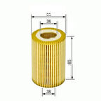 Sardes SO897 Yağ Filtresi Accent 1.5 CRDI 2002 2005 Getz 1.5 CRDI 2002 2005 (3 Silindir) 2632027100