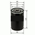 Sardes SO928 Yağ Filtresi Toyota HiIux Hiace 80-89 1560133021