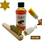 SRTfootcare Süet Nubuk Ayakkabı Bakım Boyası 110 Gr ve Süet Temizleme Tel Fırça