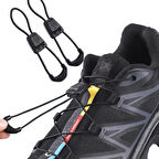 SRTfootcare Akıllı Kilitli Outdoor Ayakkabı Bağcığı 120cm 1 Çift