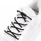 SRTfootcare Akıllı Vidalı Kilitli Elastik Outdoor Ayakkabı Bağcığı Yuvarlak 100cm 1 Çift 