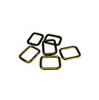 2 cm Kare Metal Halka, Çanta Sapı İçin Kare Halka 5 Adet