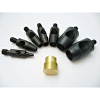 Vidalı Padova Zımba Yuvarlak 1 Adet Deri El Aleti 2 mm