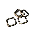 2 cm Kare Metal Halka, Çanta Sapı İçin Kare Halka 5 Adet