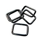 3 cm Kare Metal Halka, Çanta Sapı İçin Kare Halka 5 Adet