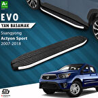S-Dizayn Ssangyong Actyon Sports Evo Aluminyum Yan Basamak 203 Cm 2007-2018 A+ Kalite