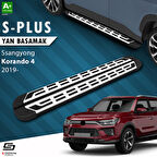 S-Dizayn Ssangyong Korando S-Plus Gri Yan Basamak 183 Cm 2019 Üzeri A+ Kalite