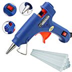 Dghl 60 Watt Büyük Boy Anahtarlı Sıcak Silikon Tabancası 10 Adet (15 cm)Silikon Hediyeli