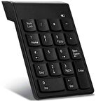 Daytona ZR26 tuşlu kablosuz nümerik key pad,siyah