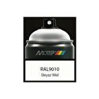 Motip Carat Ral9010m Mat Beyaz Sprey Boya 400 Ml