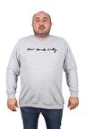 Starbattal Büyük Beden Sweat New York Cıty 22704-2095