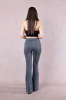 Kadın İspanyol paça kot pantolon 544654