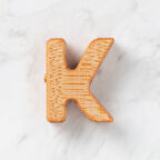 Hobi Baby Organik Ahşap Harf - K